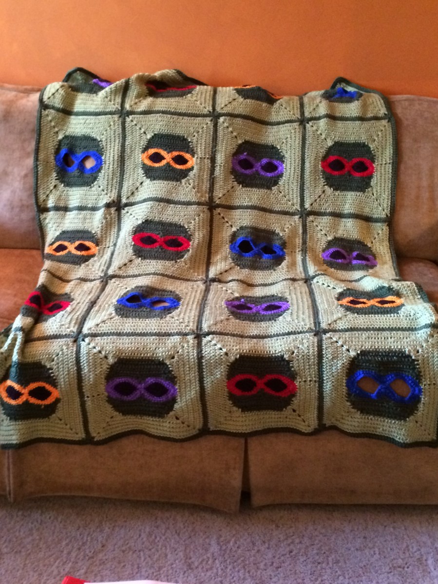 Ninja Turtle Afghan