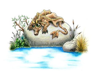 TammyPryce_SadRockDragon